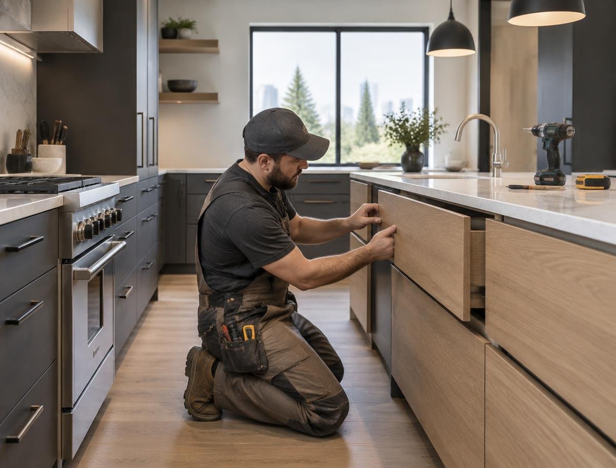 Custom Cabinet Installation