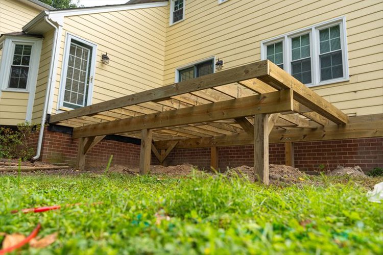 Deck Construction project detail