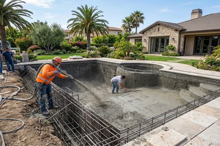 Pool Excavation project detail